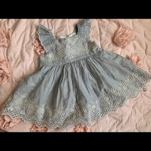 Baby gap eyelet dress